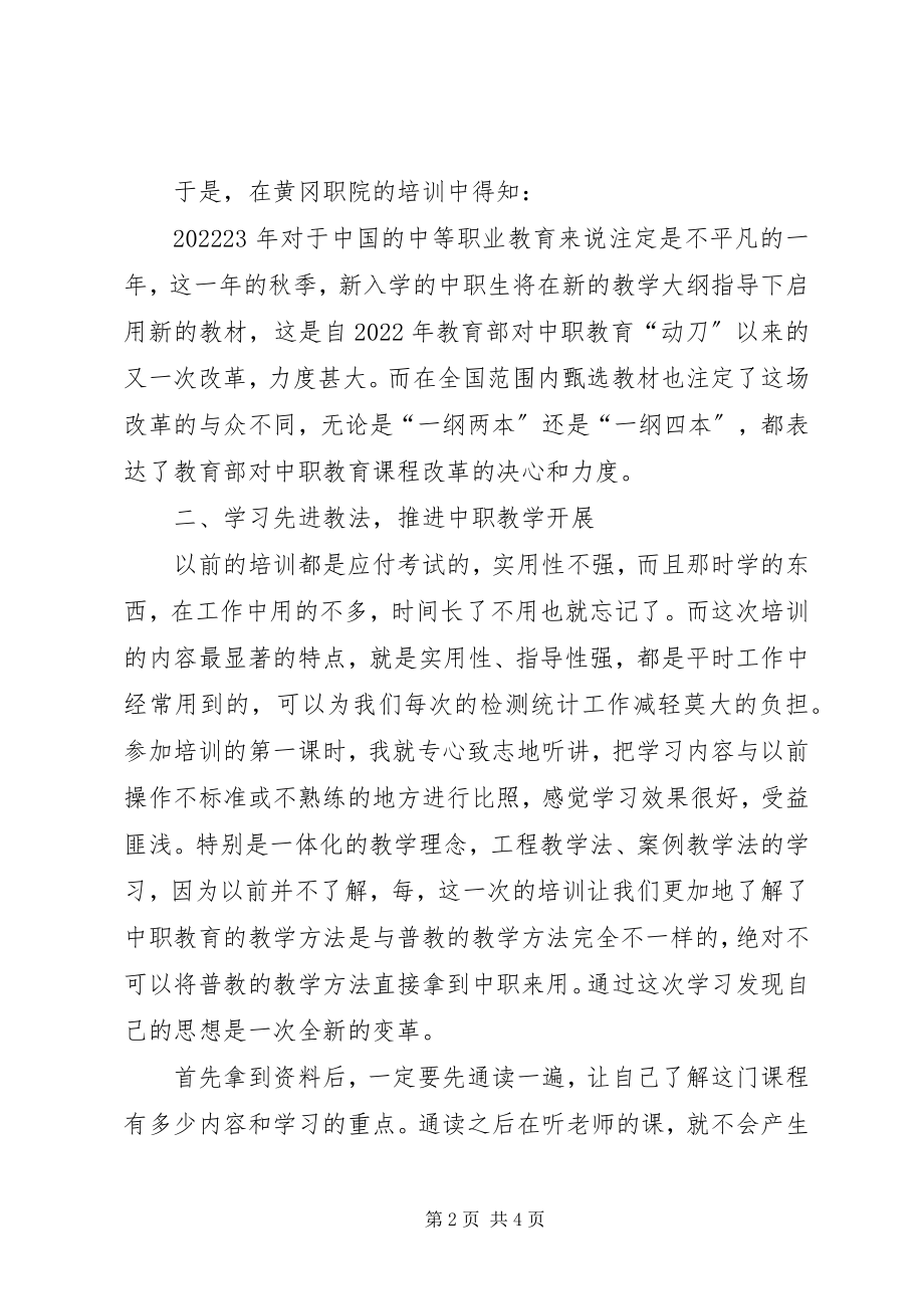 2023年参加市骨干教师培训学习心得小编整理新编.docx_第2页