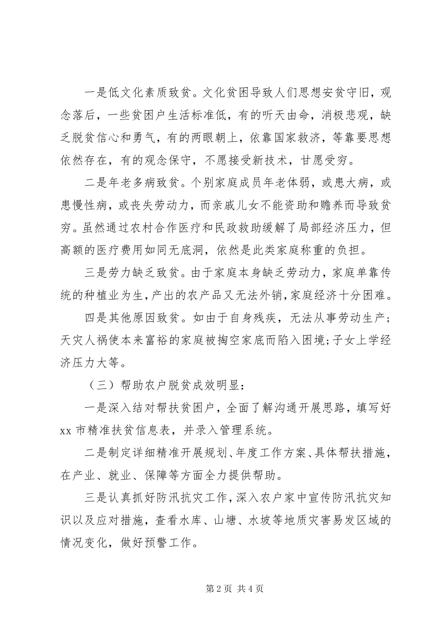 2023年精准扶贫主题工作总结.docx_第2页