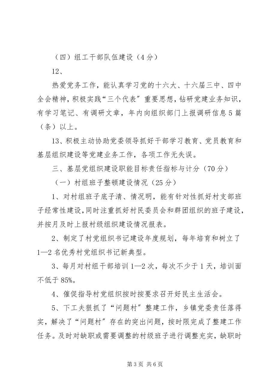 2023年乡镇党建工作考核实施办法.docx_第3页