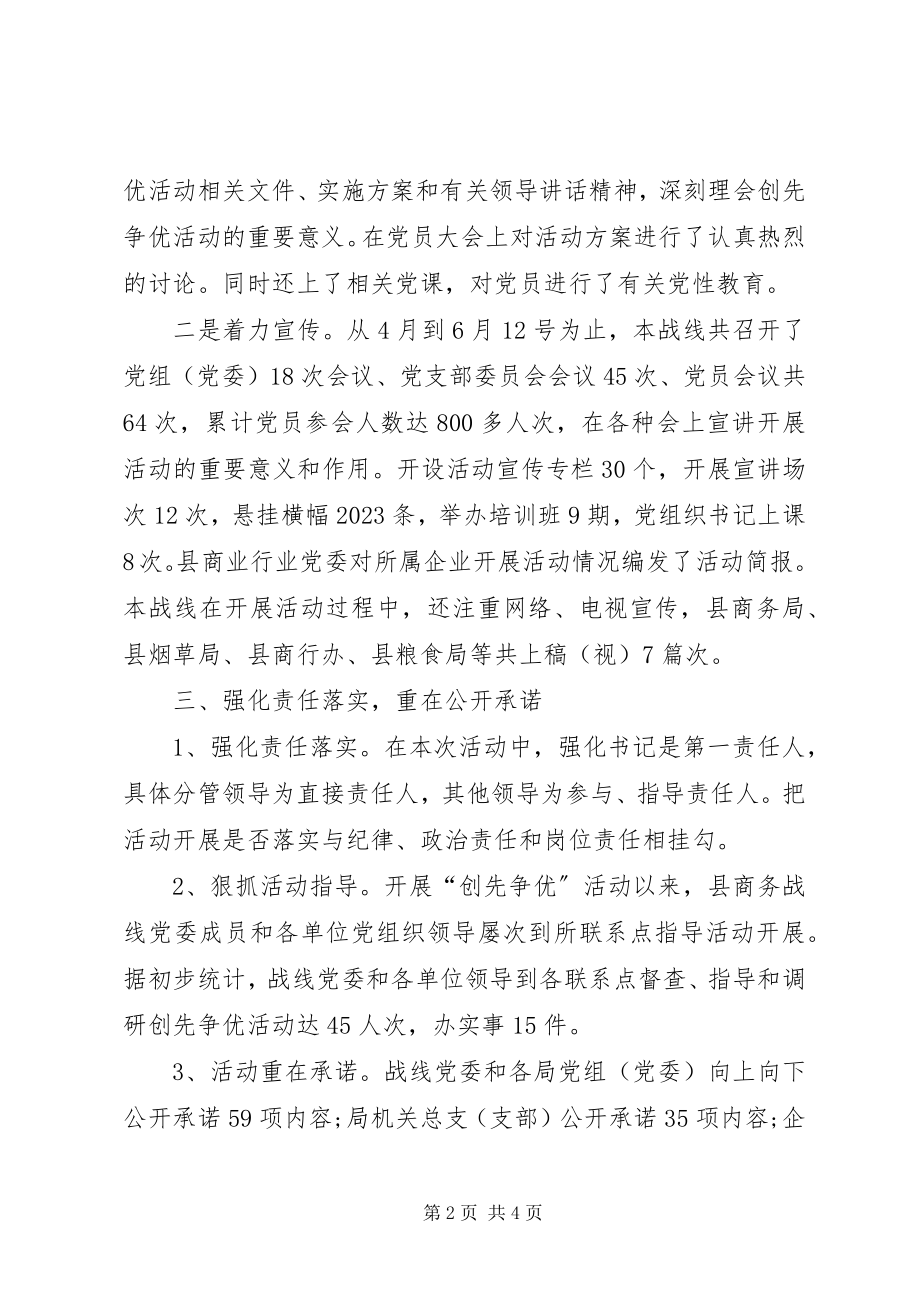 2023年商务战线党委创先争优活动汇报.docx_第2页