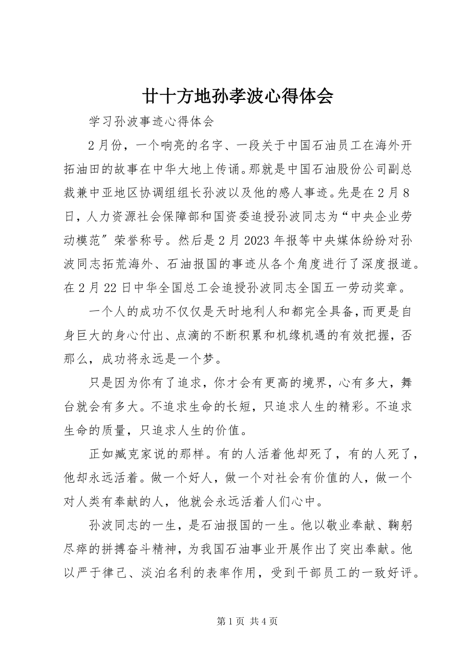 2023年廿十方地孙孝波心得体会.docx_第1页