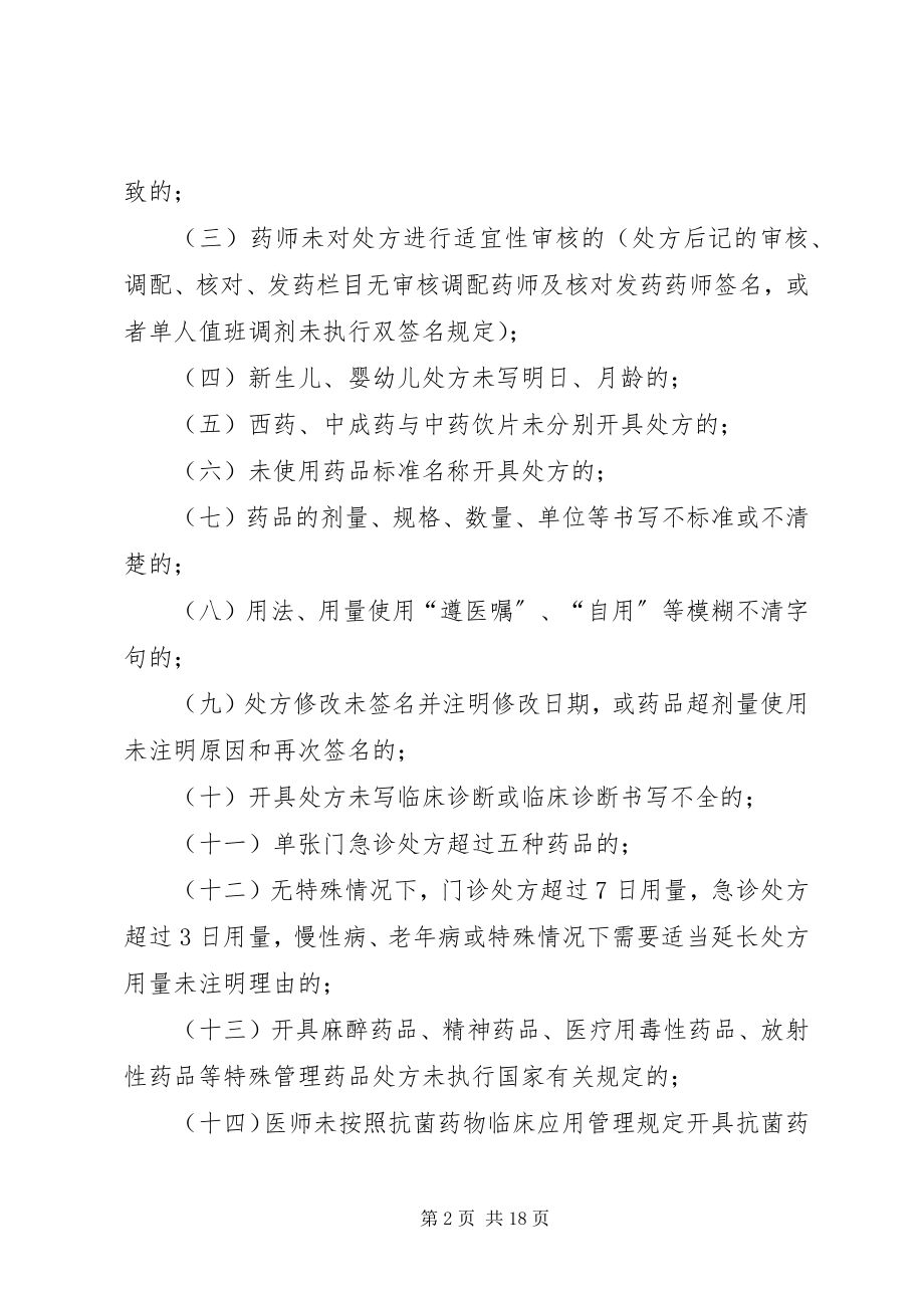 2023年医院处方点评制度.docx_第2页