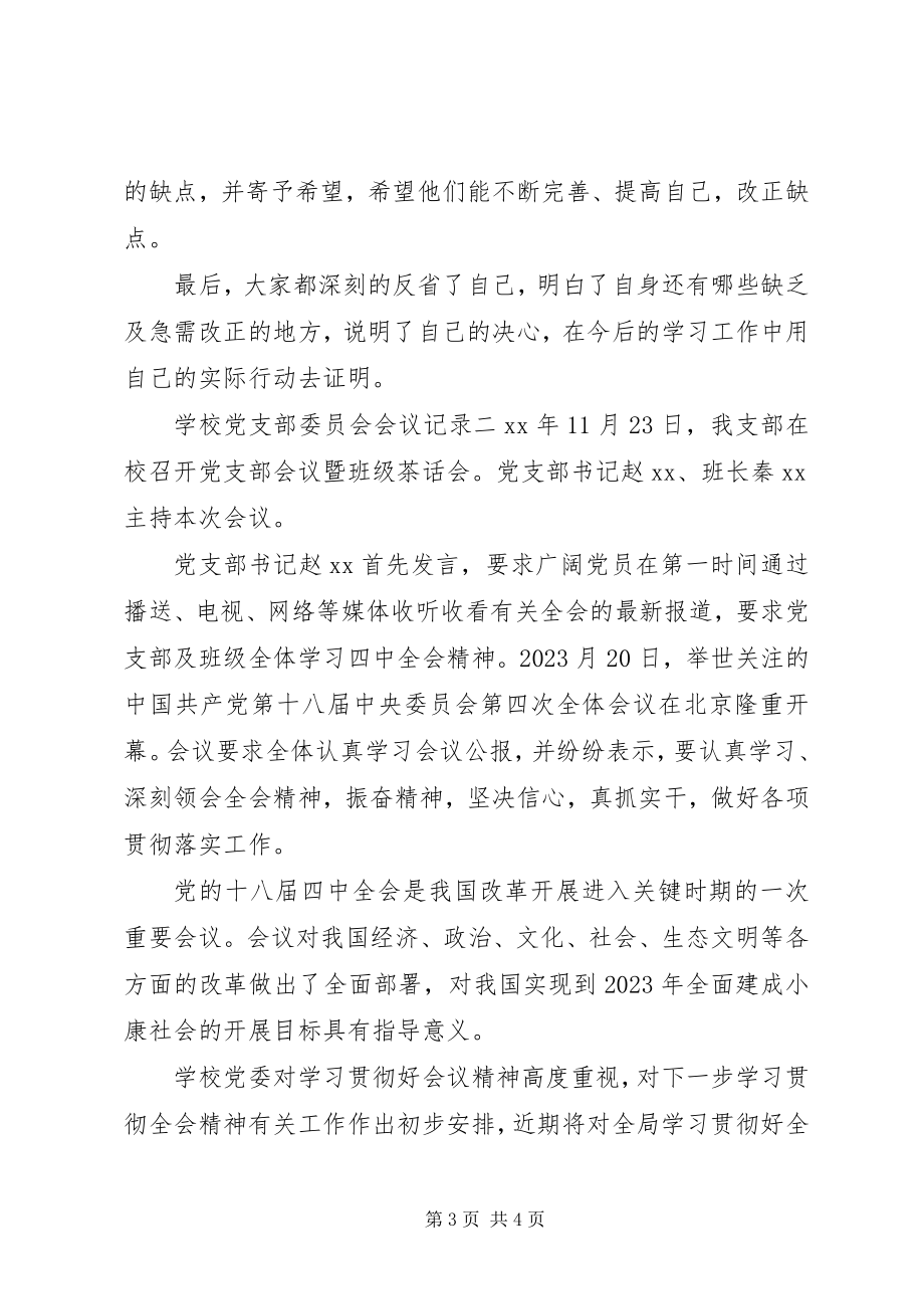 2023年学校党支部委员会会议记录.docx_第3页