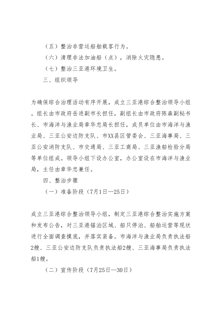 2023年三亚港综合整治实施方案.doc_第2页