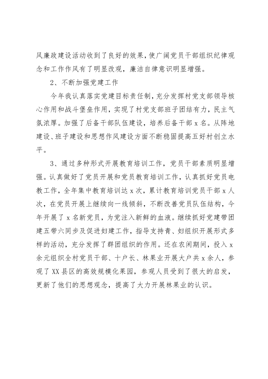 2023年村支部书记某年终总结新编.docx_第3页