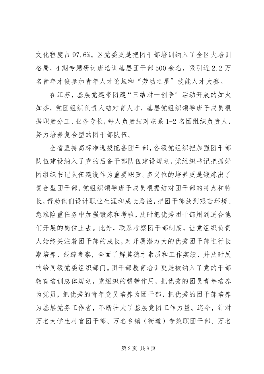 2023年党建带团建的几点思考精.docx_第2页