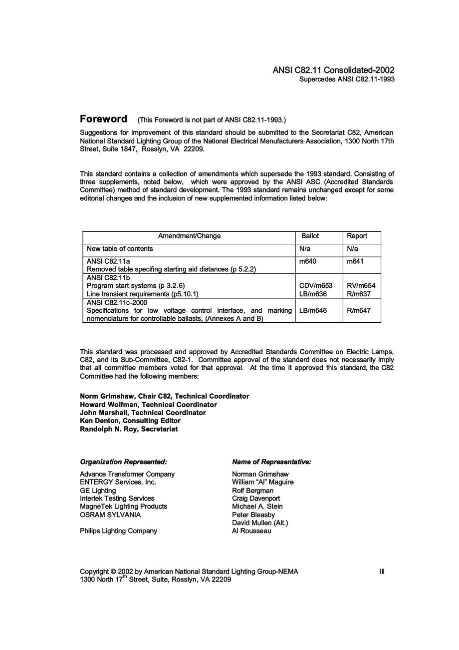 ANSI C82-11-1993 高频荧光灯镇流器.pdf_第3页