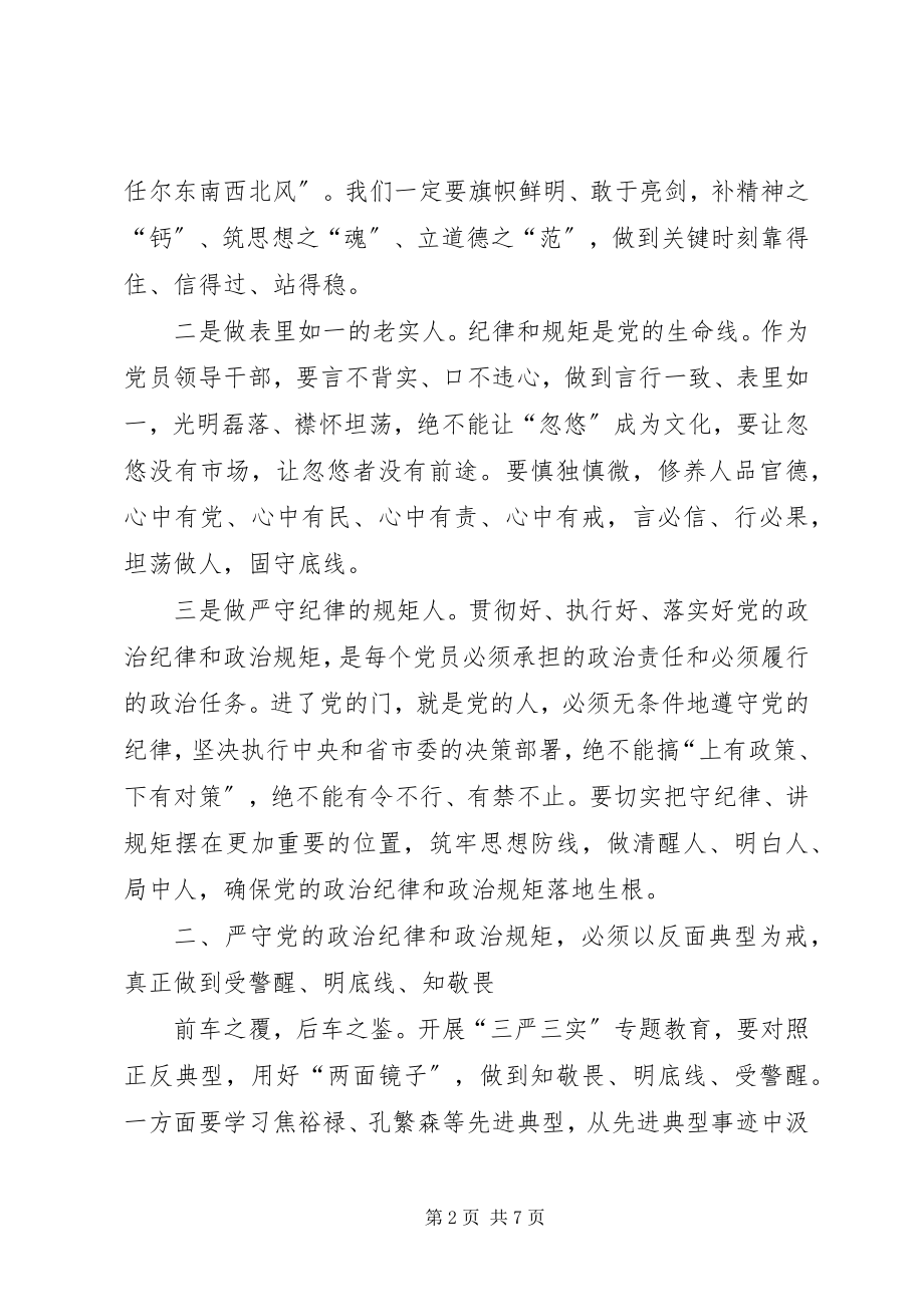 2023年在市委办公厅“三严三实”专题教育第二专题研讨会上的讲话.docx_第2页