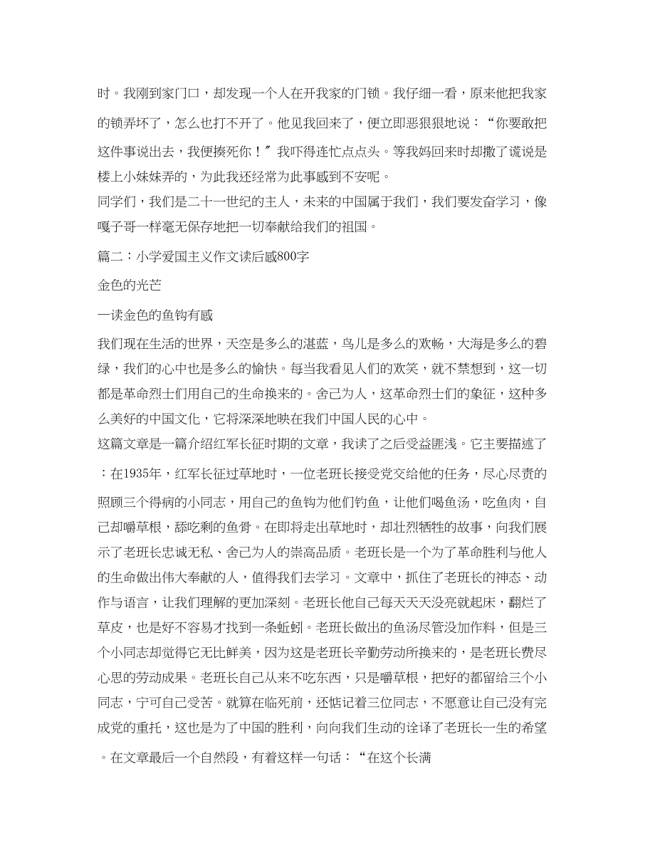 2023年爱国主义读后感300字.docx_第2页