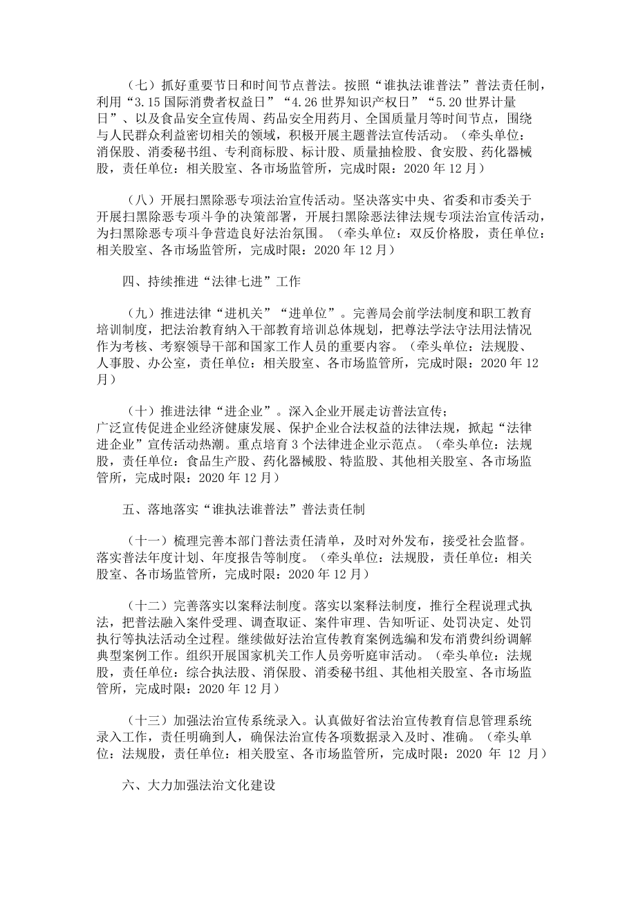 2023年市场监管局普法依法治理工作要点.doc_第2页