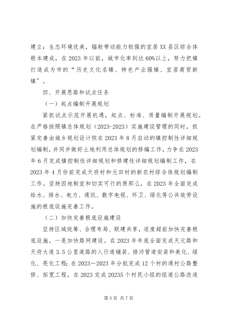 2023年省级试点示范小城镇建设方案.docx_第3页