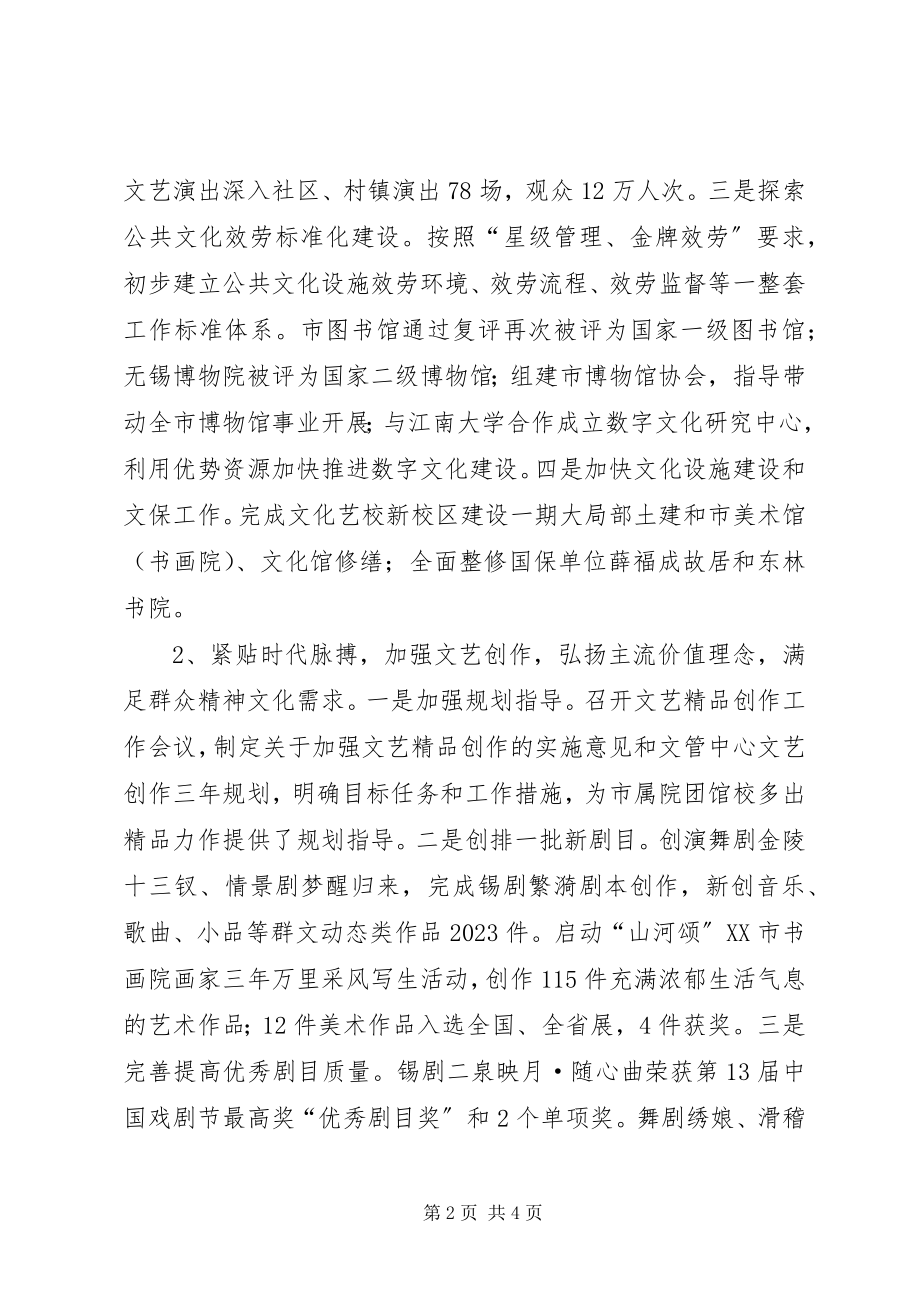 2023年文管中心年度工作总结及来年工作思路.docx_第2页