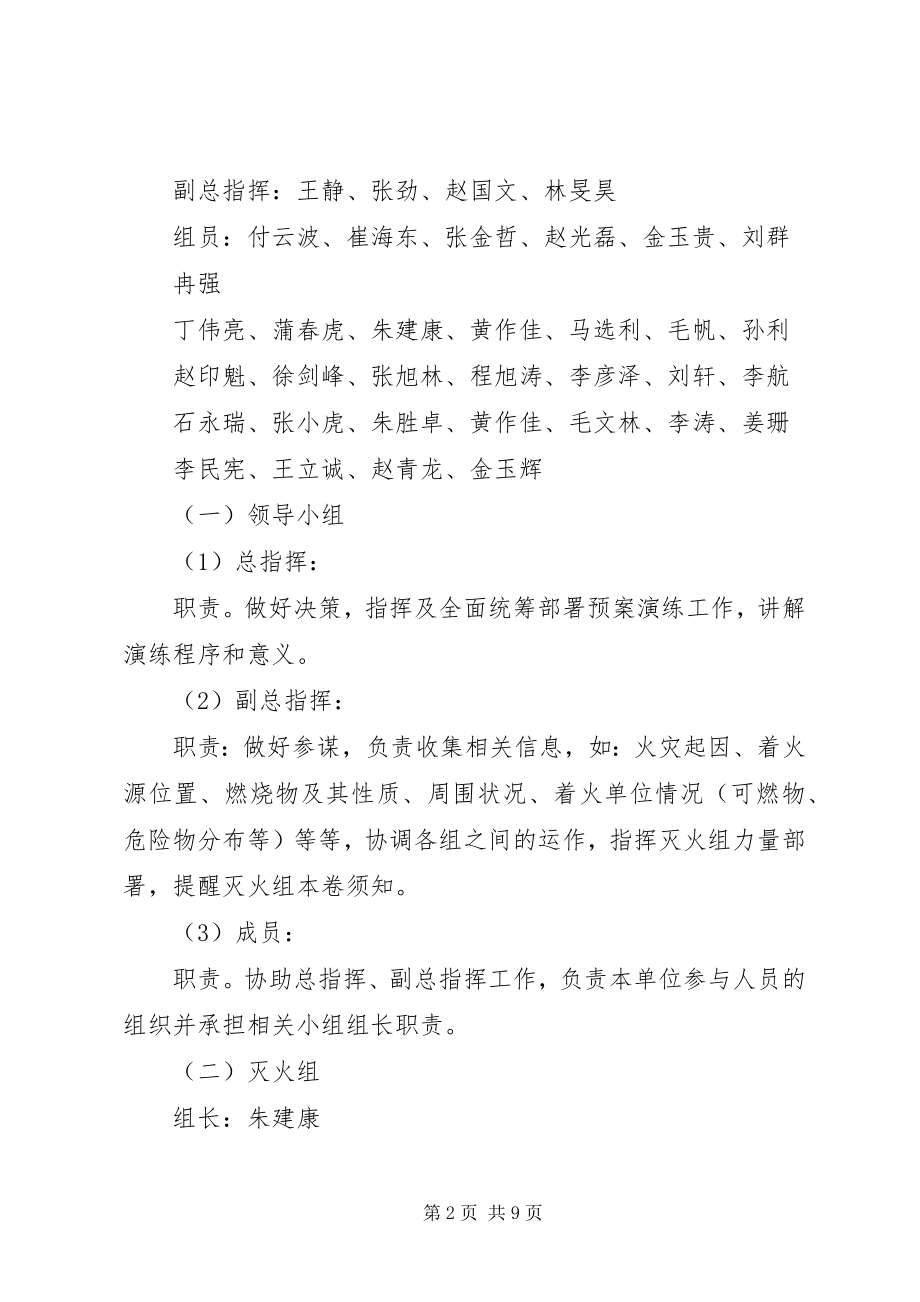 2023年消防安全演练方案.docx_第2页