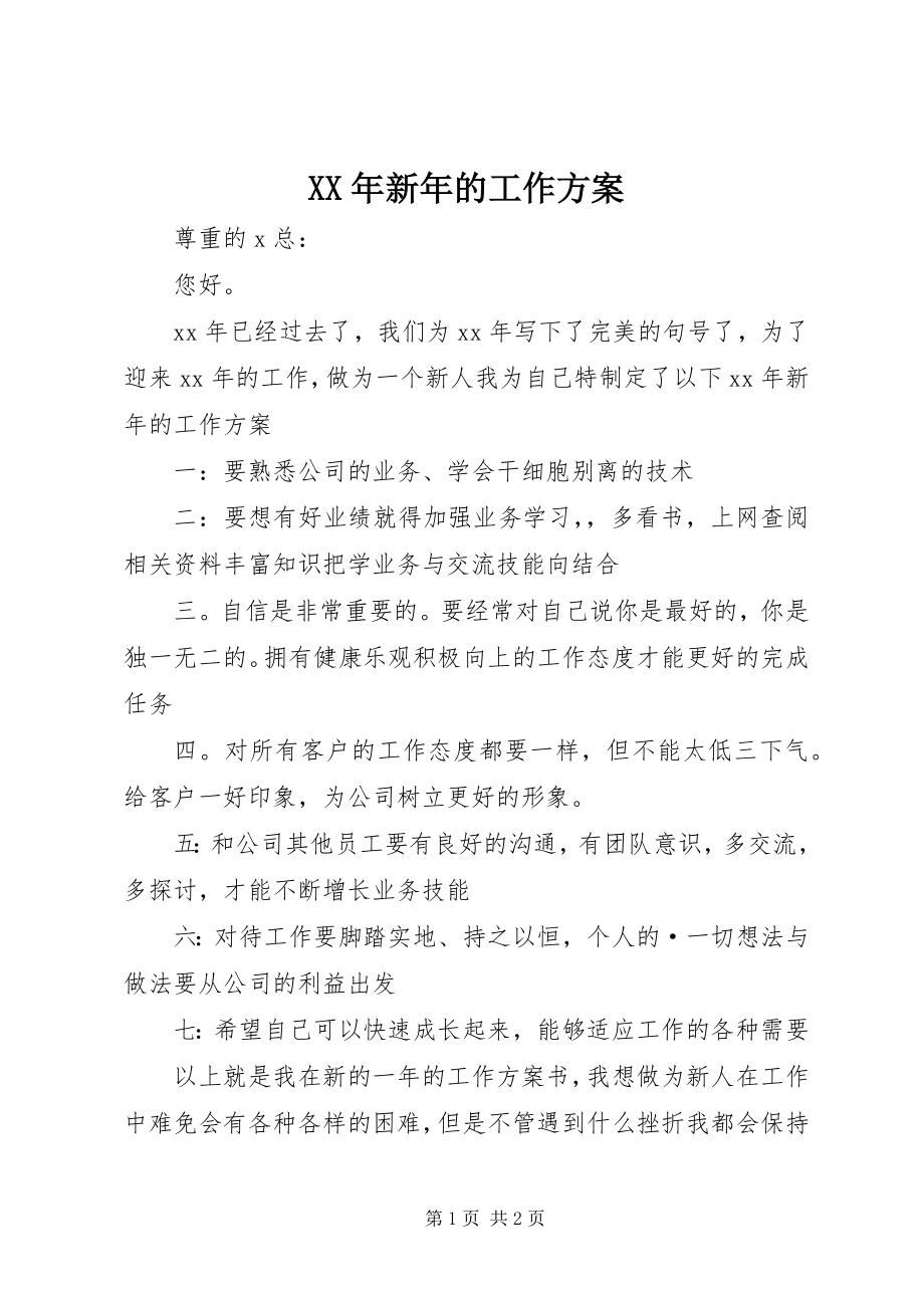 2023年新年的工作计划.docx_第1页