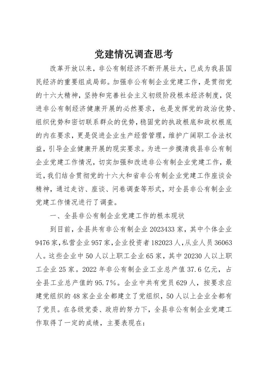 2023年党建情况调查思考.docx_第1页