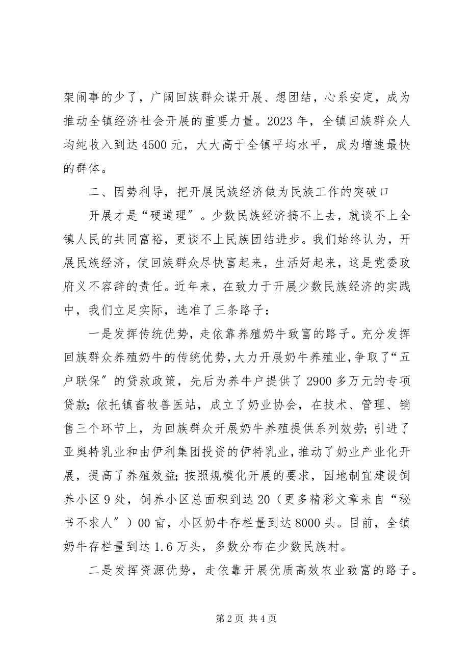 2023年民族工作典型材料.docx_第2页