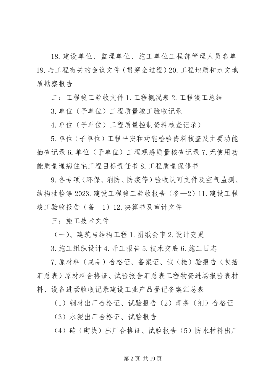 2023年XX省城市建设档案馆竣工资料预验收经验总结新编.docx_第2页