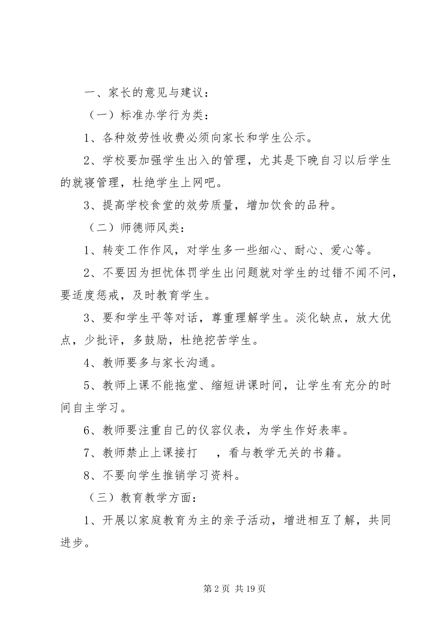 2023年学校“教师访万家”活动整改实施方案.docx_第2页