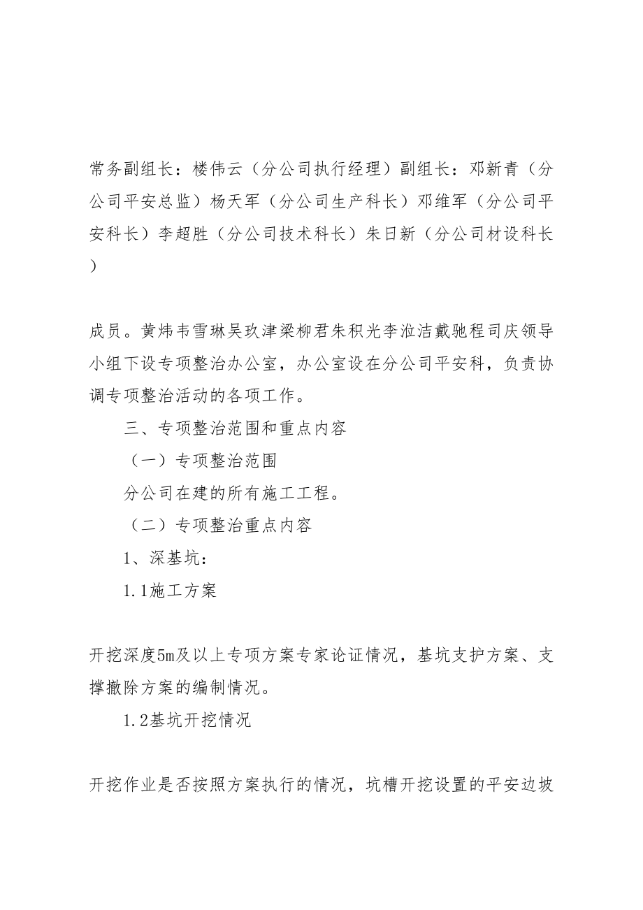 2023年预防建筑施工坍塌事故暨重大危险源专项整治活动方案.doc_第2页