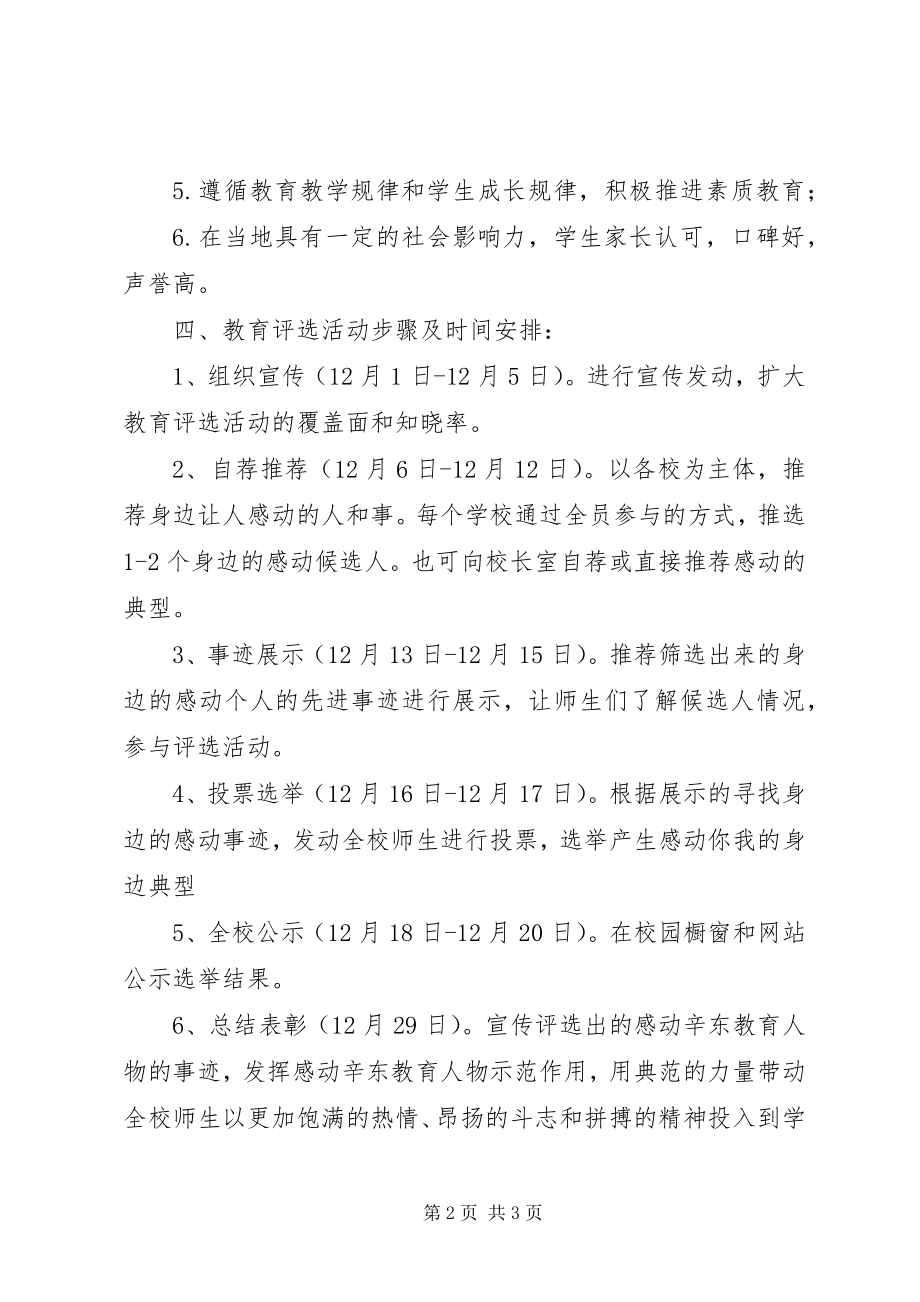 2023年辛东中心小学“感动辛东教育”人物评比方案.docx_第2页