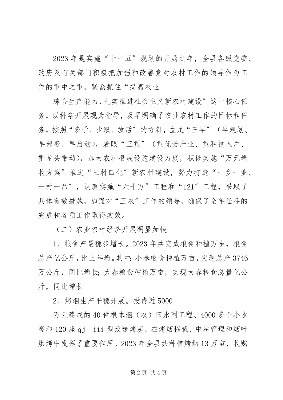 2023年区农业和农村工作总结新编.docx_第2页