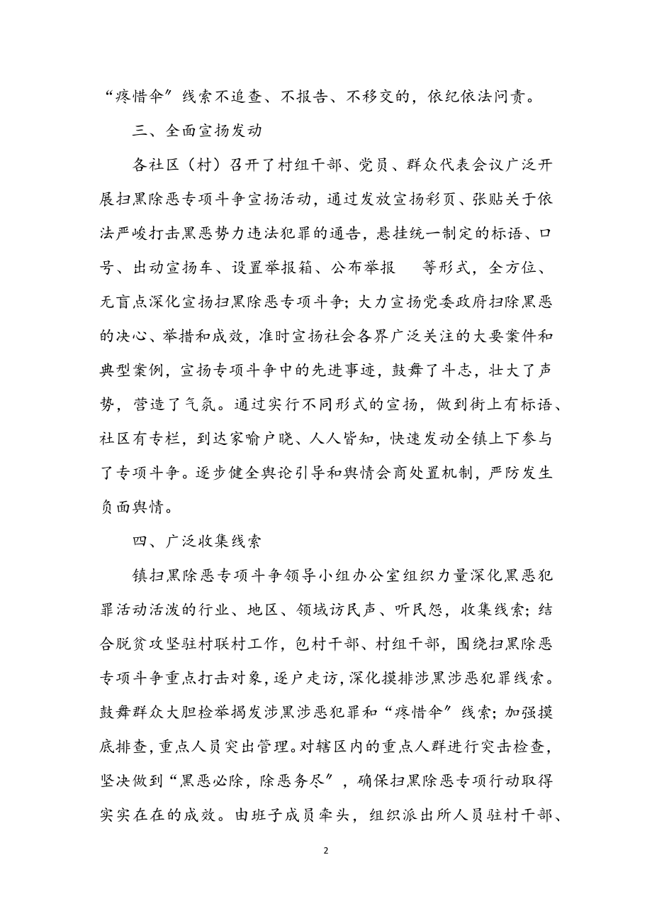 2023年上半年扫黑除恶工作总结.docx_第2页