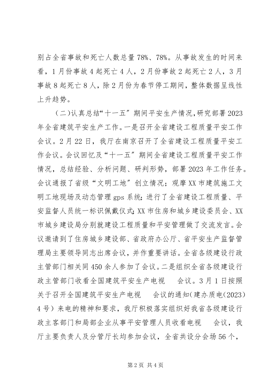 2023年建筑安全生产会议致辞.docx_第2页