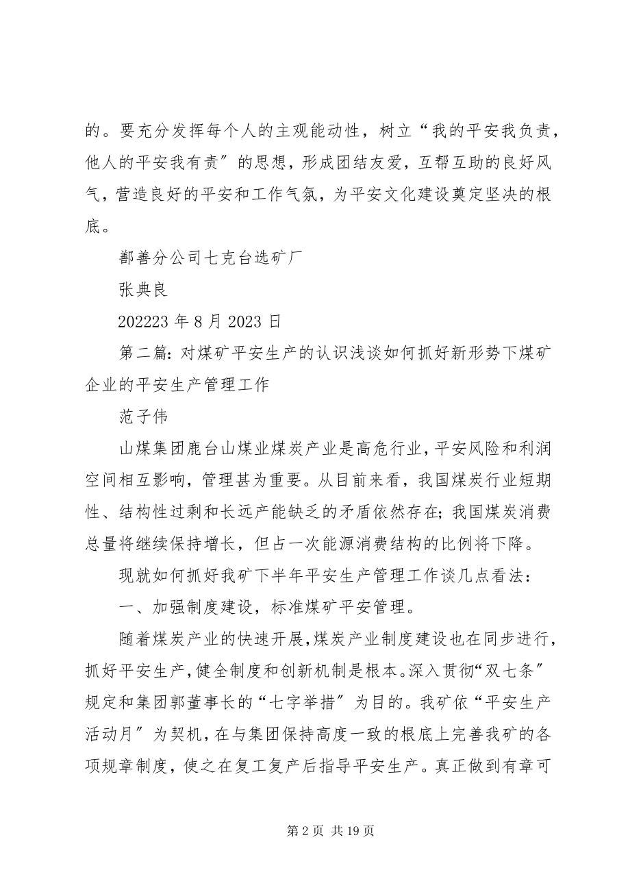 2023年对安全生产管理的认识.docx_第2页