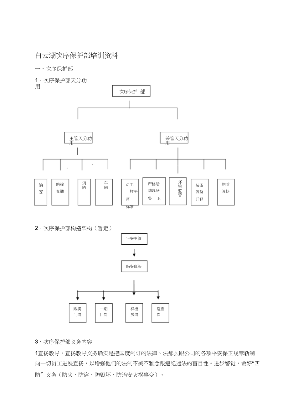 2023年物业秩序管理培训纲要.docx_第1页