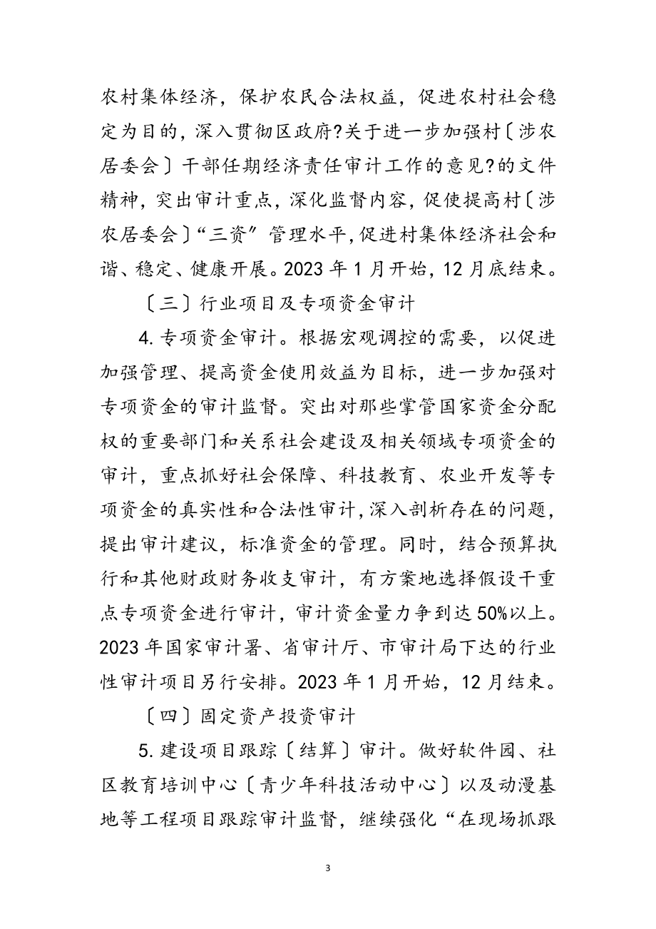 2023年年某区审计项目计划范文.doc_第3页