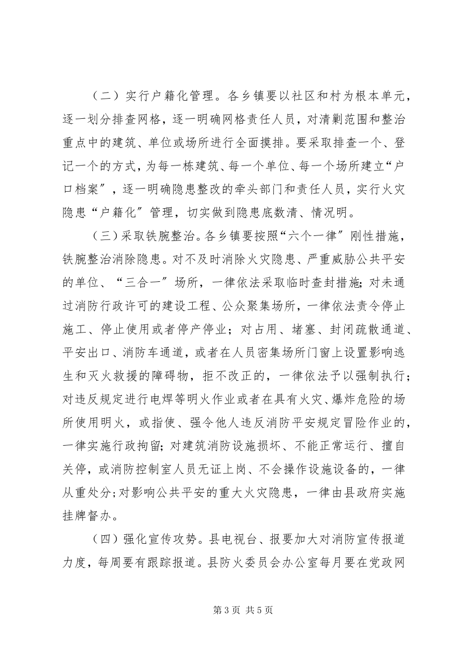 2023年消防安全依法监管实施方案.docx_第3页