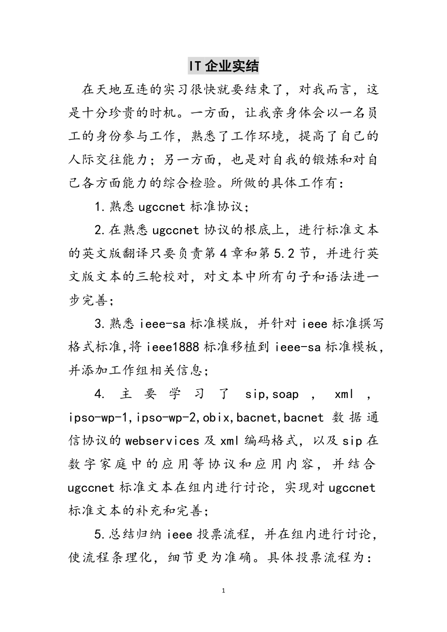 2023年IT企业实结范文.doc_第1页