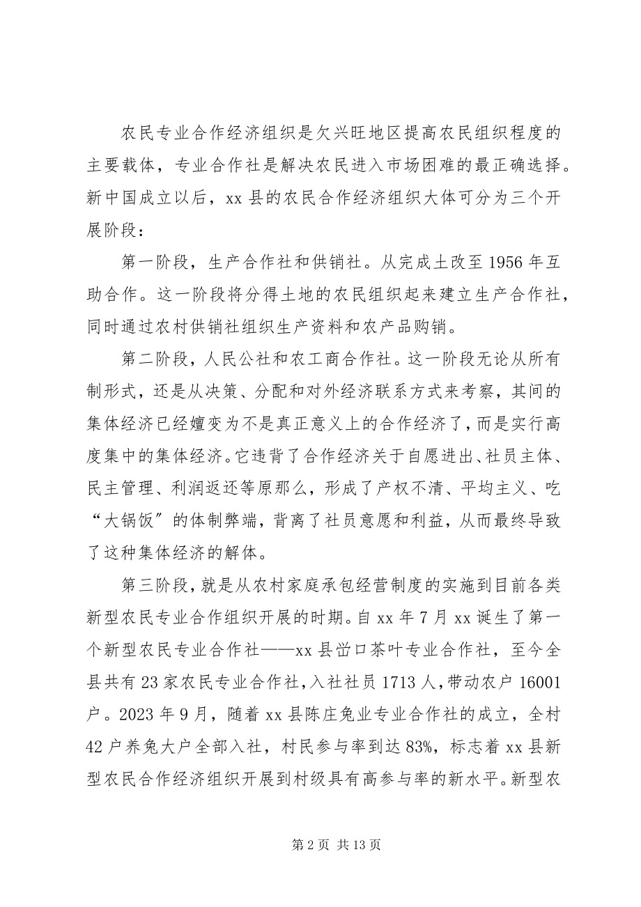 2023年提高农民组织化程度思考.docx_第2页