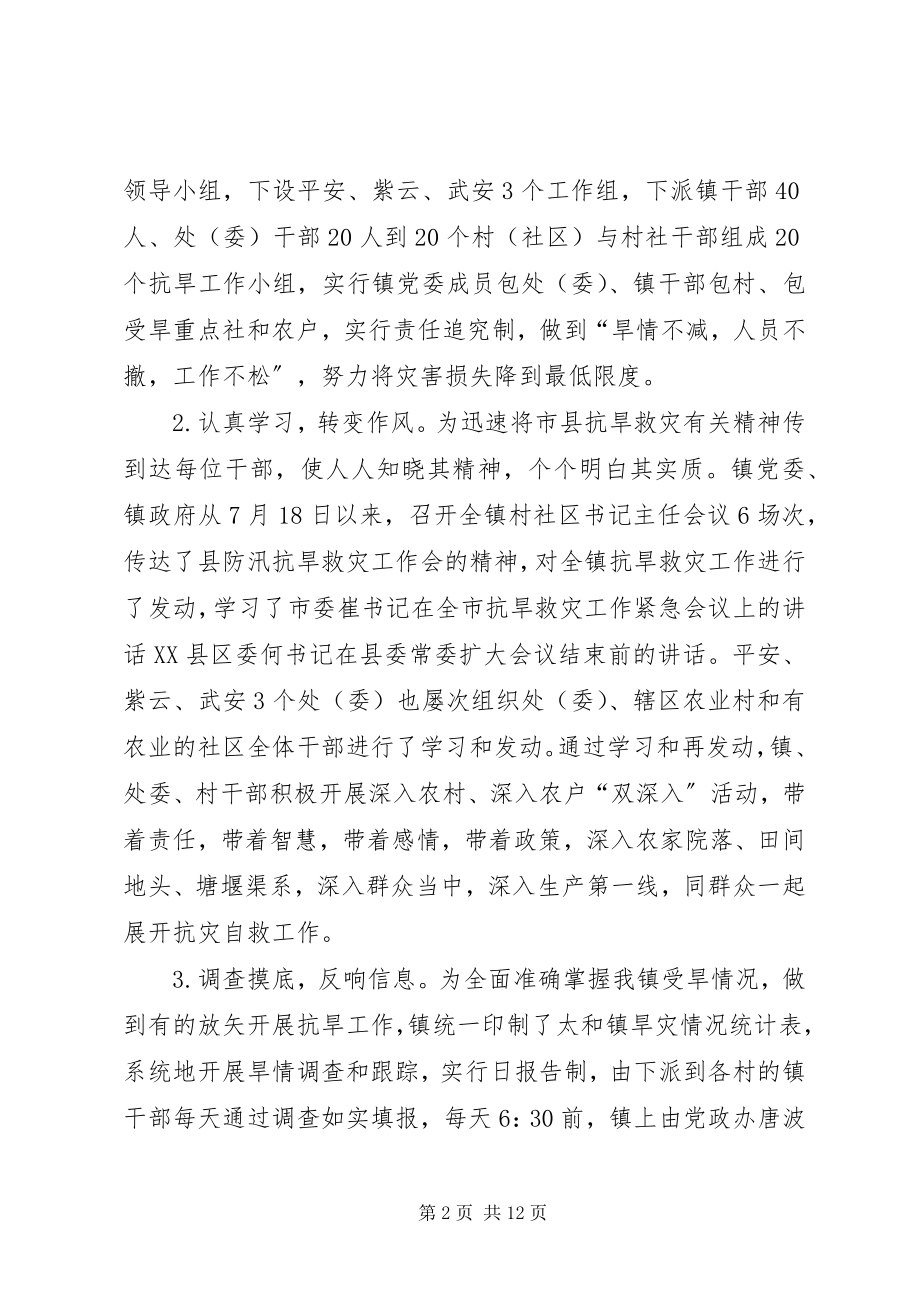 2023年乡镇抗旱救灾工作汇报.docx_第2页