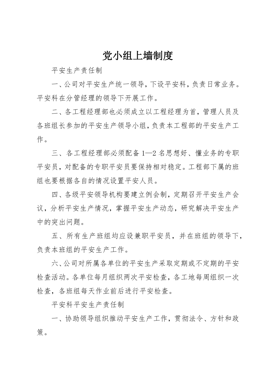 2023年党小组上墙制度.docx_第1页