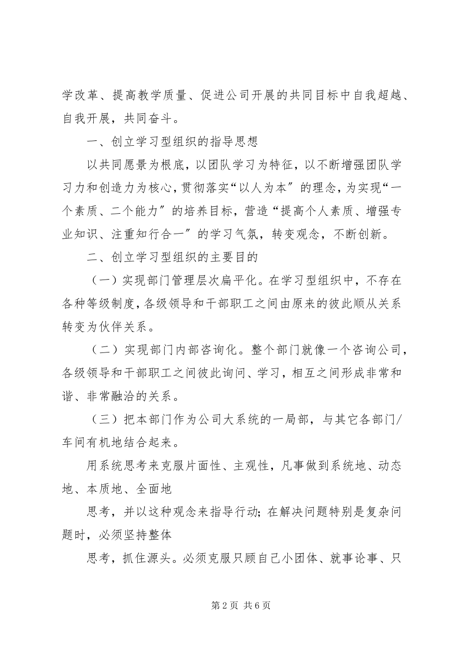 2023年学习型组织建设方案.docx_第2页