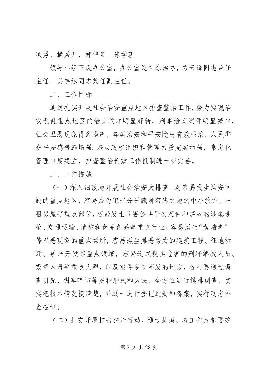 2023年五城镇社会治安重点地区排查整治工作实施方案.docx_第2页