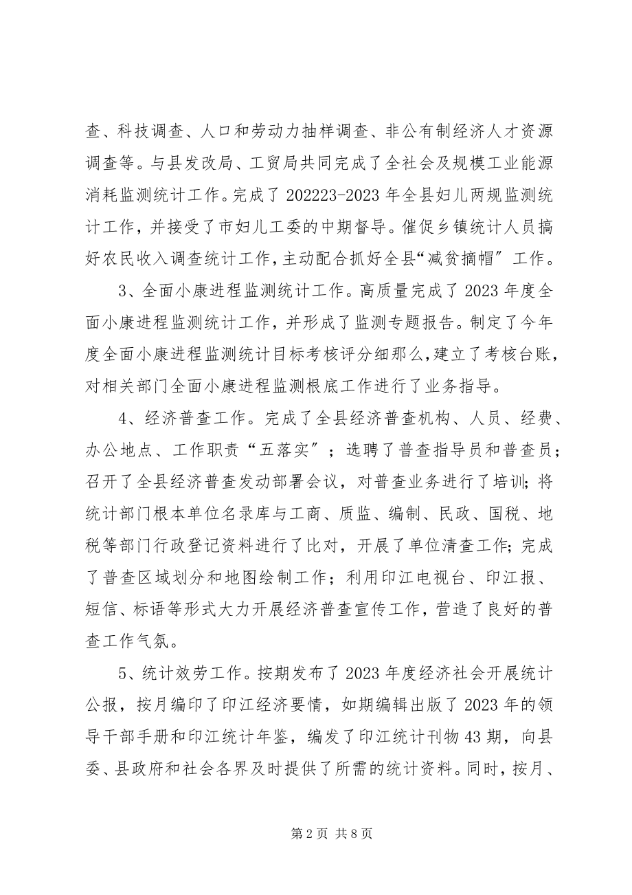 2023年统计局调查统计工作总结.docx_第2页