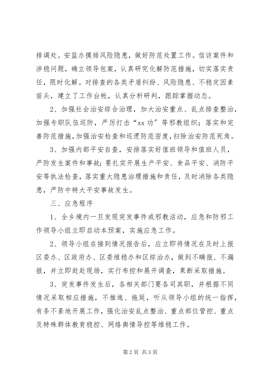 2023年两会期间维稳工作预案.docx_第2页