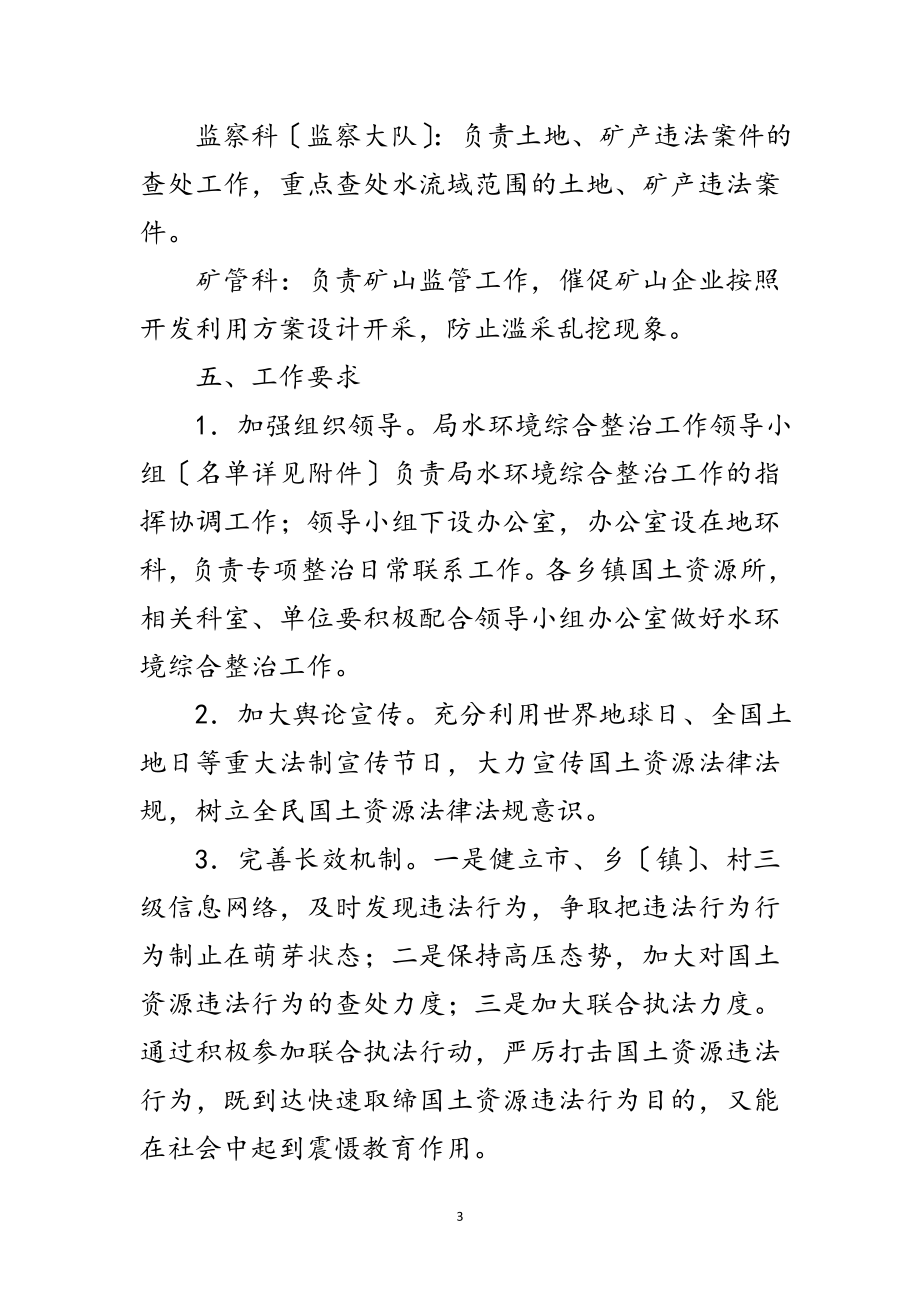 2023年年水环境综合整治方案范文.doc_第3页