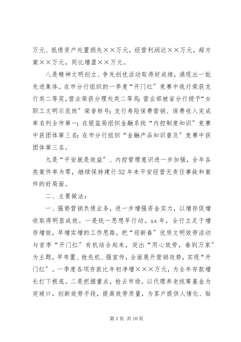 2023年商业银行支行工作总结总结.docx_第3页