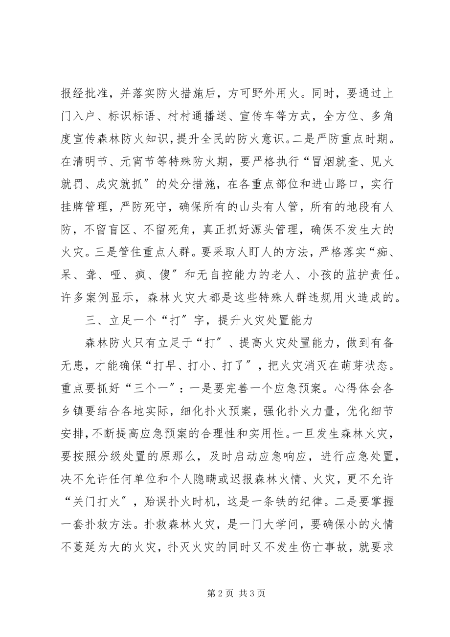 2023年全县森林防火工作会议上致辞稿两篇.docx_第2页