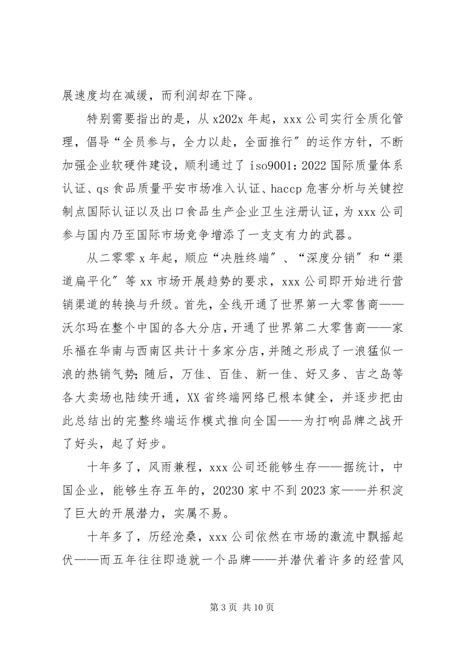 2023年企业发展战略计划书.docx_第3页