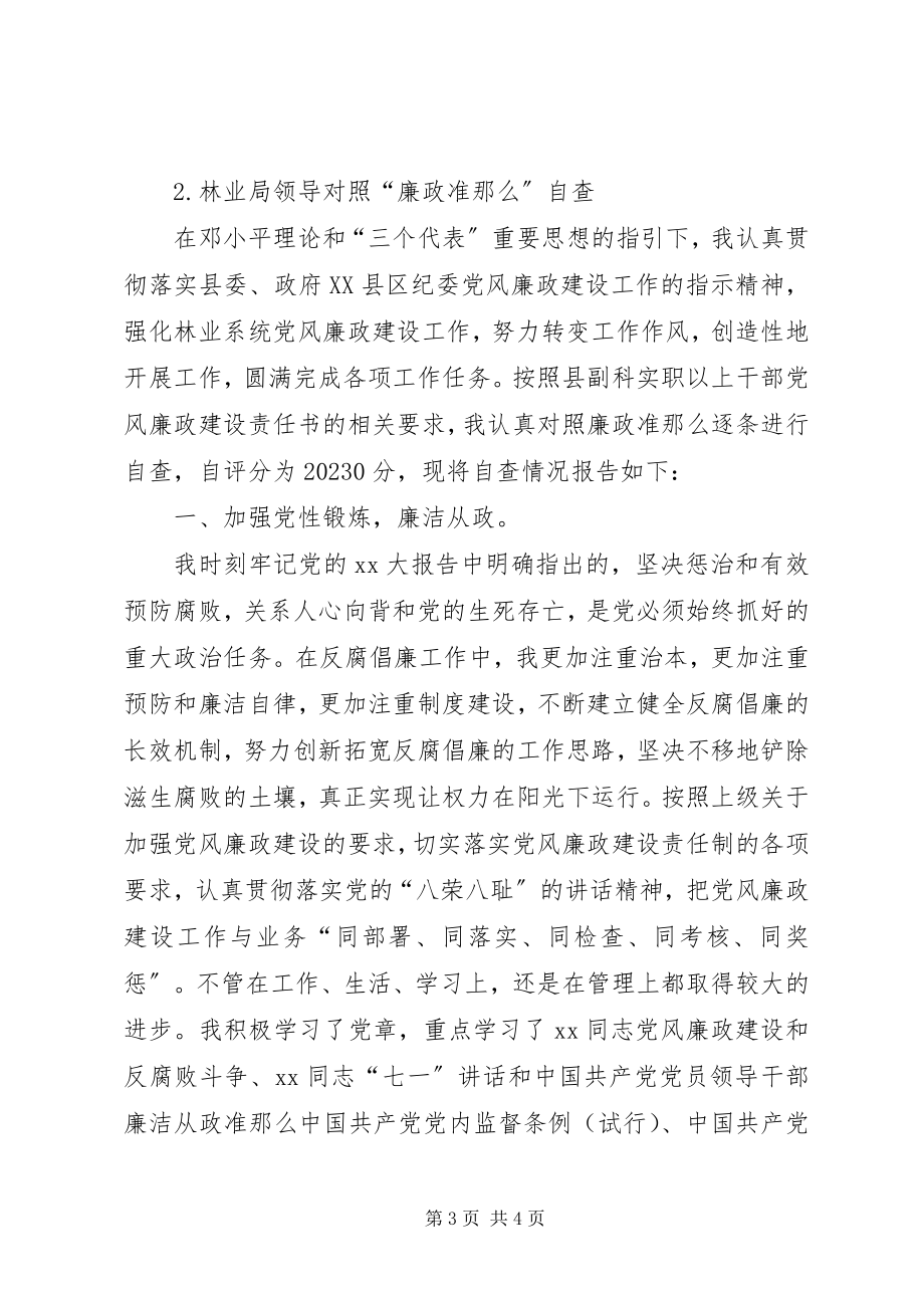 2023年各类自查汇报范本.docx_第3页