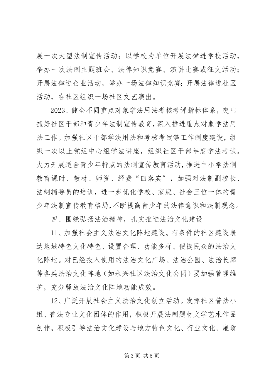 2023年街道依法治理工作要点.docx_第3页