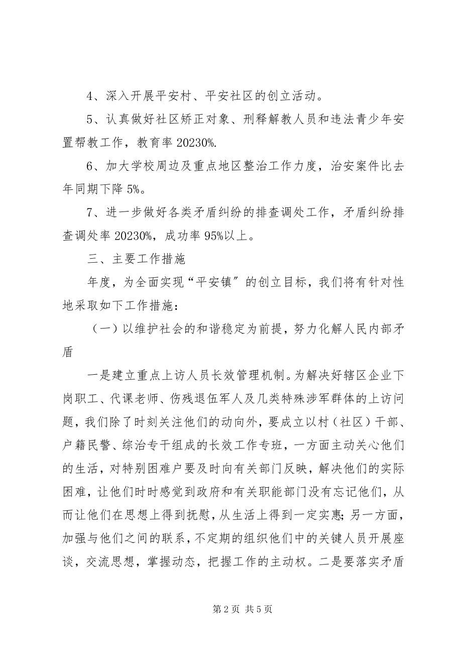 2023年镇委政法综治年度计划.docx_第2页