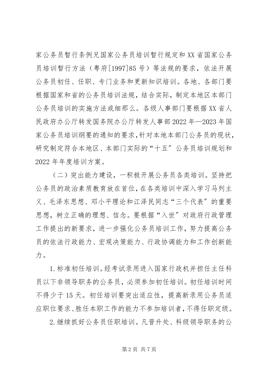 2023年省公务员培训计划.docx_第2页