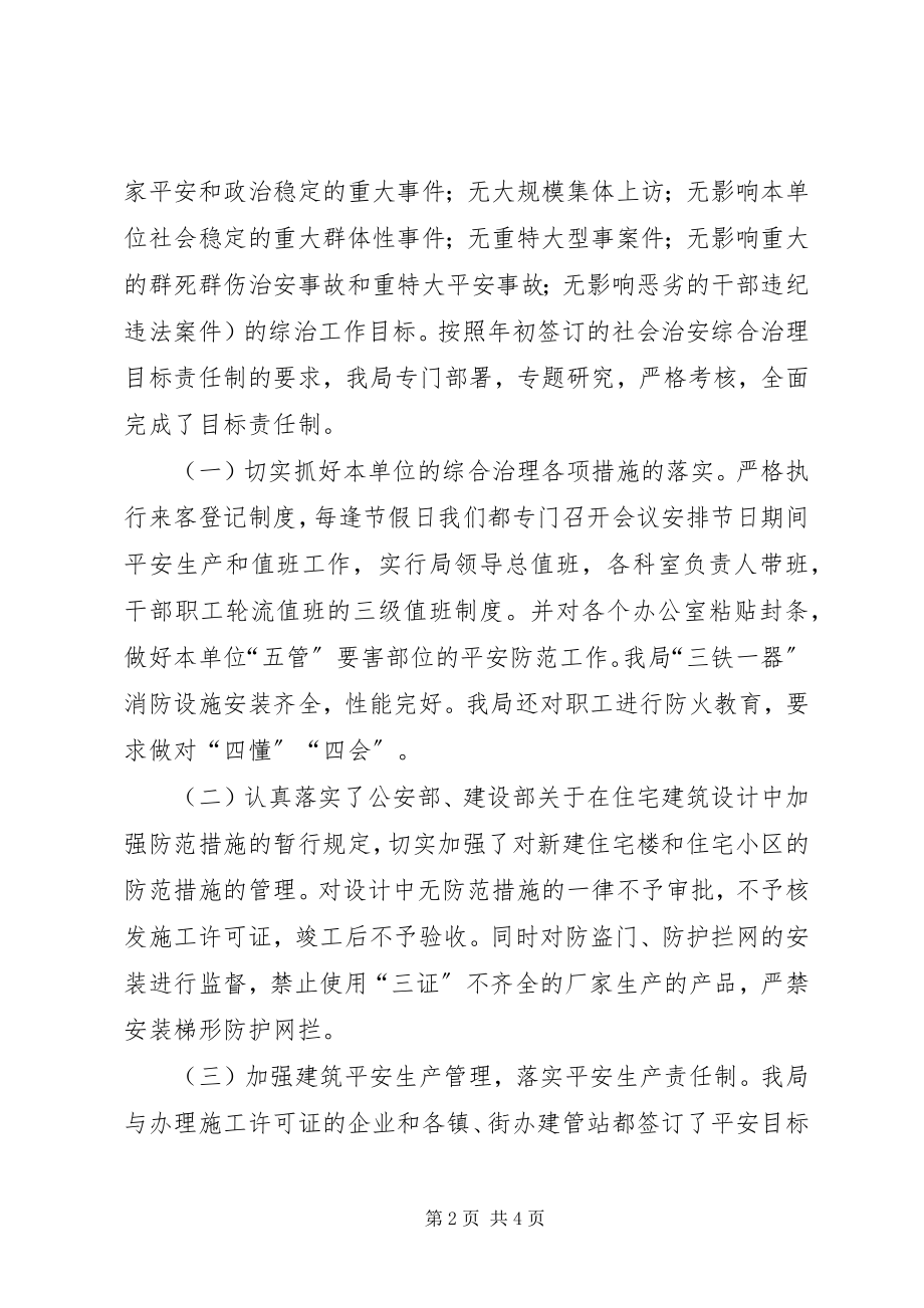 2023年建管局综合治理工作总结.docx_第2页