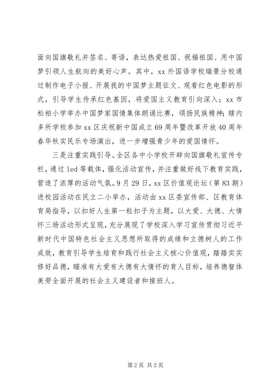 2023年向国旗敬礼主题活动总结.docx_第2页