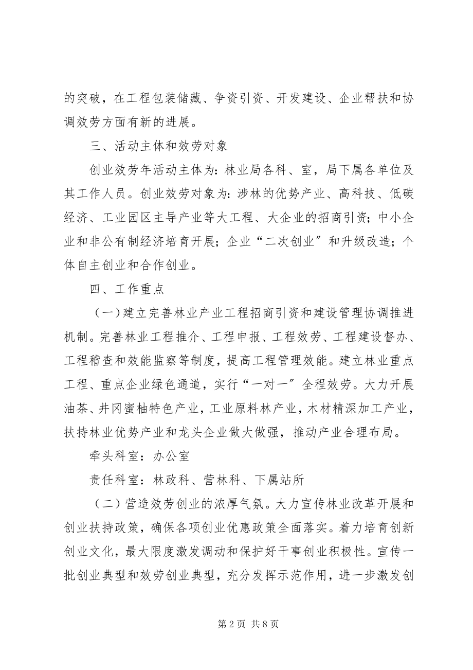 2023年林业机关创业服务方案.docx_第2页